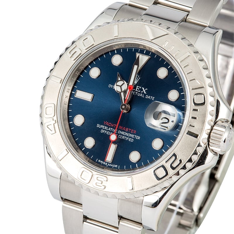 yachtmaster rolex blue