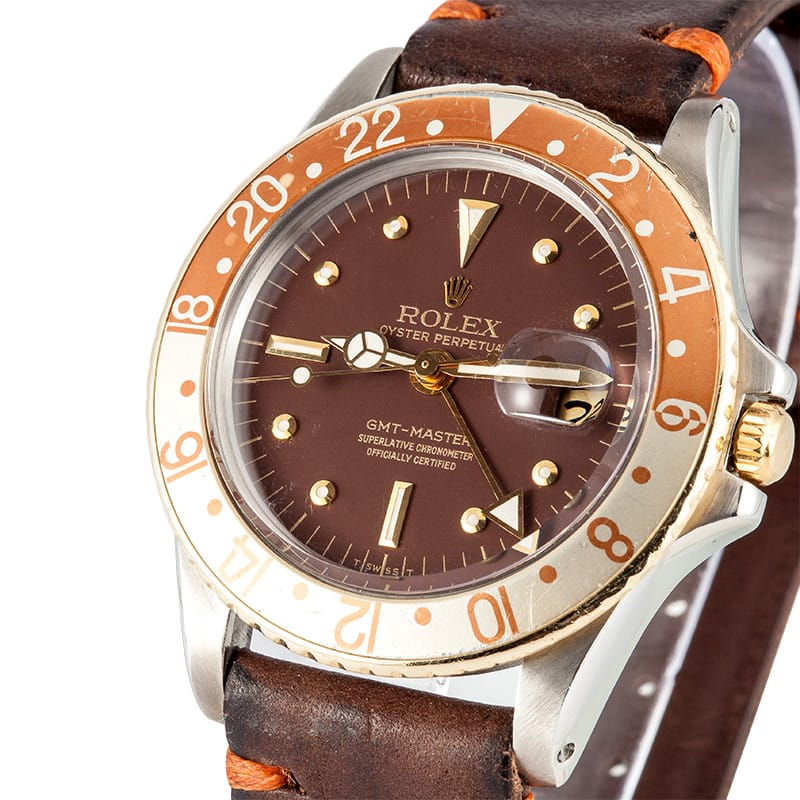 Vintage Rolex GMT Master Root Beer Genuine Rolex