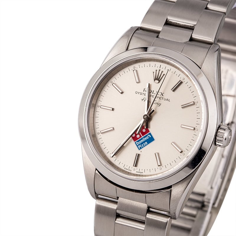 Used Rolex Air King 14000 Domino's Dial