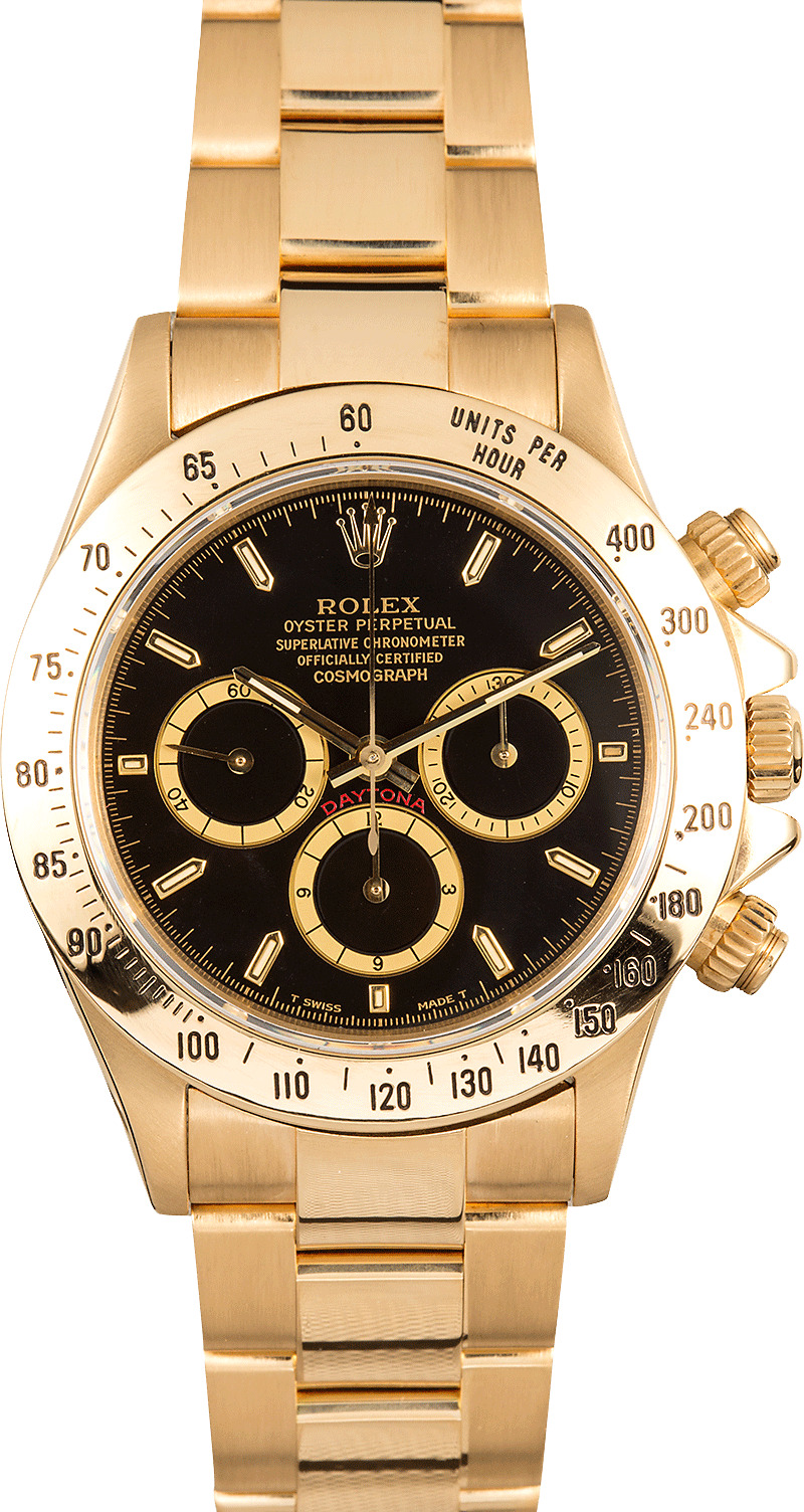 Rolex Cosmograph Daytona 18k Yellow 