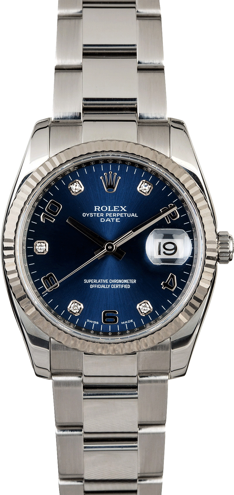 【SABBATICAL】ルピネL Rolex Date 115234 Blue Diamond Dial