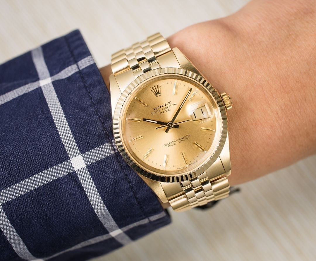 rolex gold jubilee