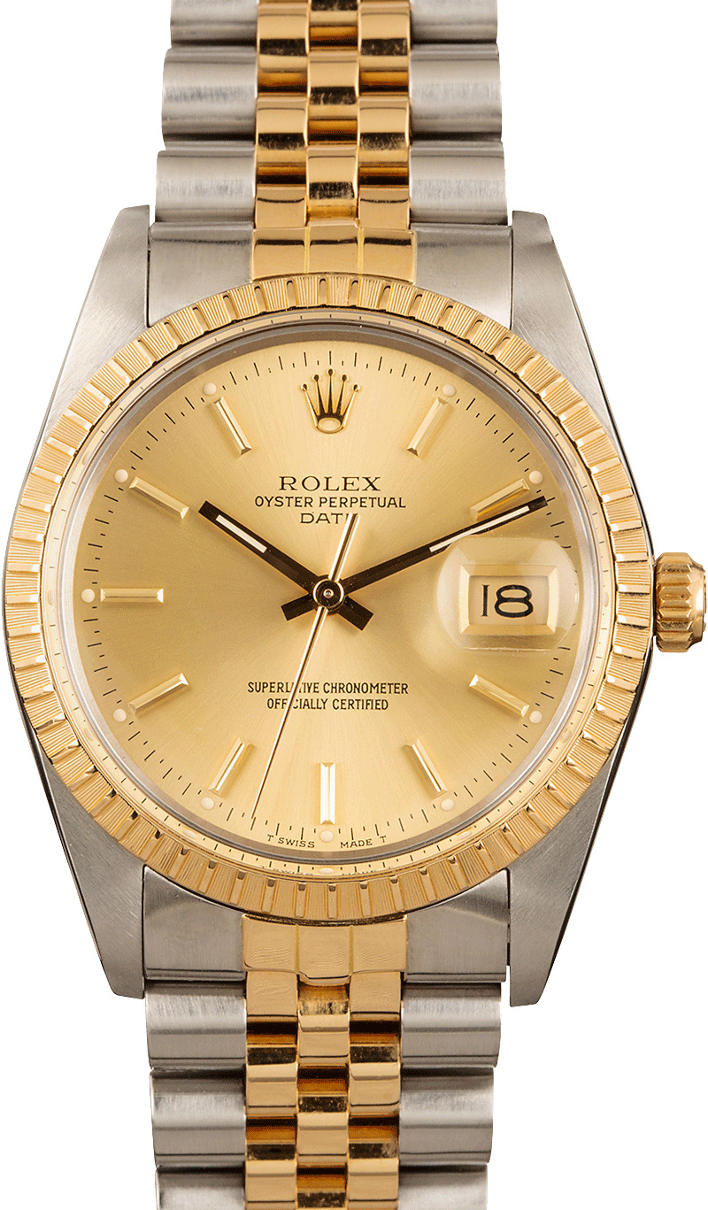 Buy Used Rolex Date 15053 | Bob's Watches - Sku: 145412 x