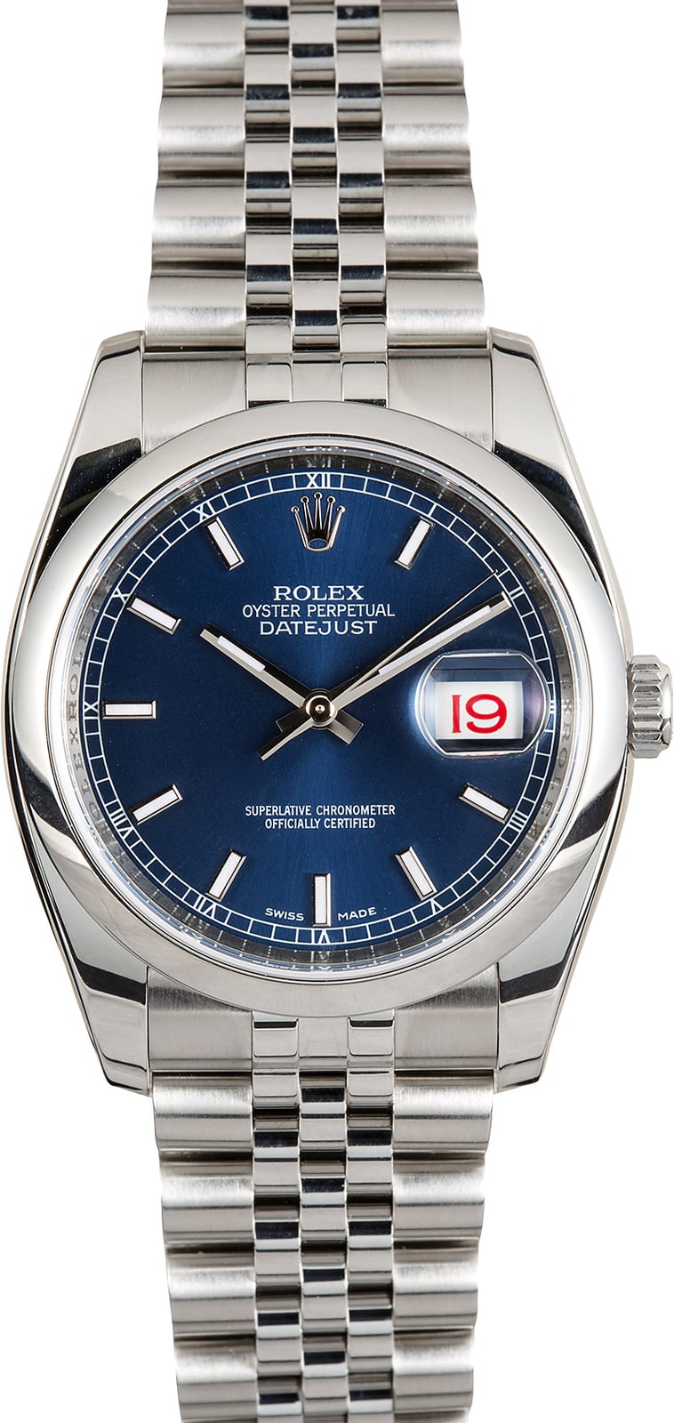 rolex datejust women's blue dial
