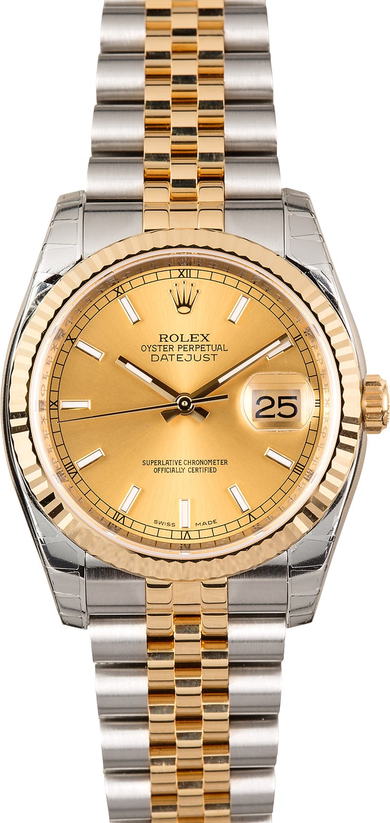 datejust two tone price