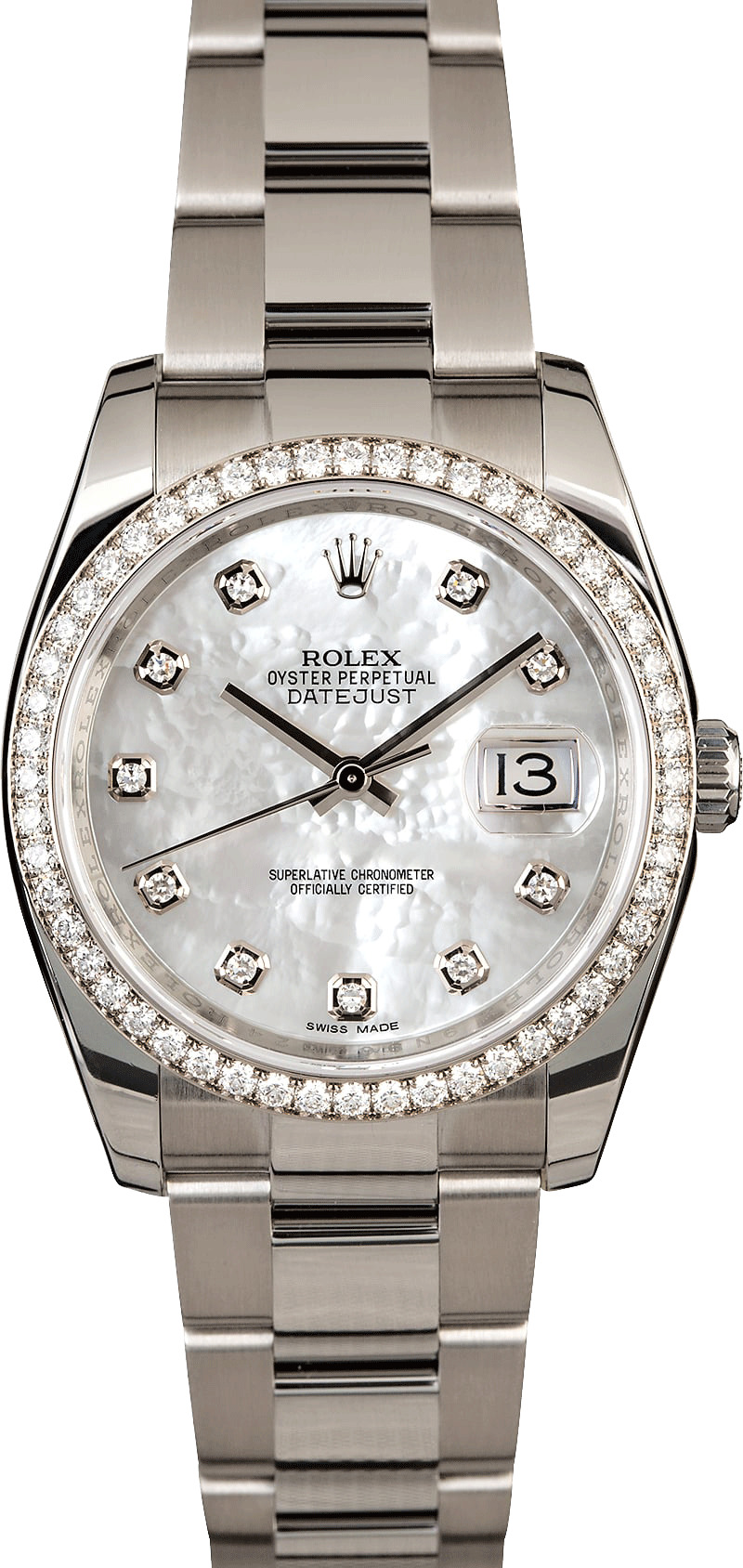 Rolex Datejust 116244 MOP Diamonds