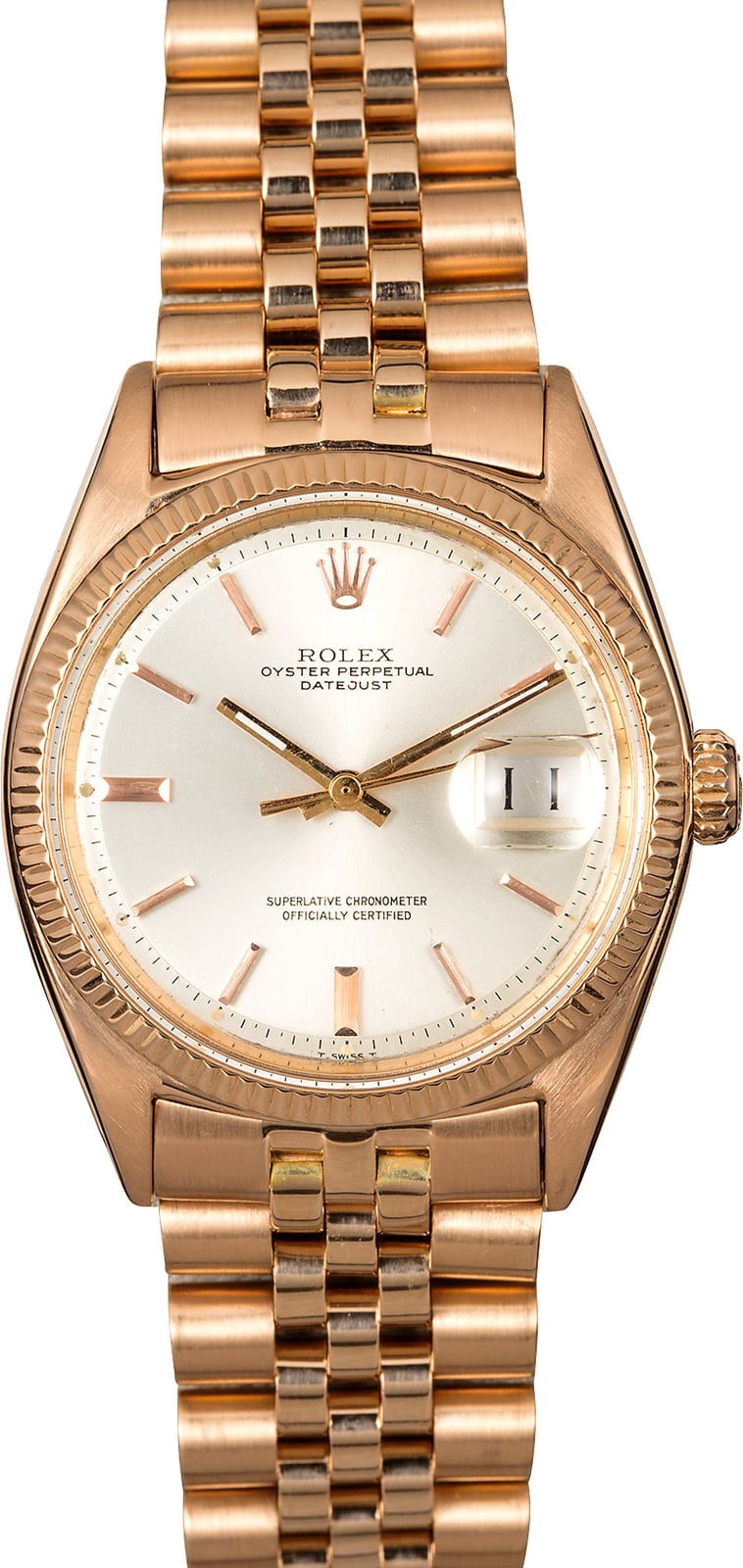 rolex datejust 18k