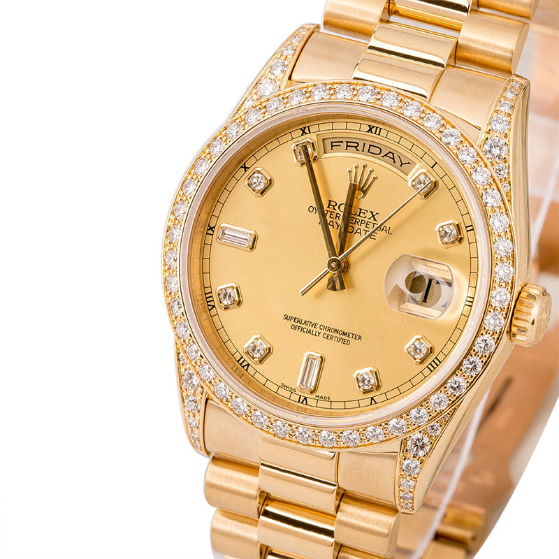 Pre Owned Rolex President Gold Day-Date 18388
