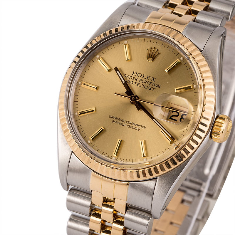 Buy Used Rolex Datejust 16013 | Bob's Watches - Sku: 126952