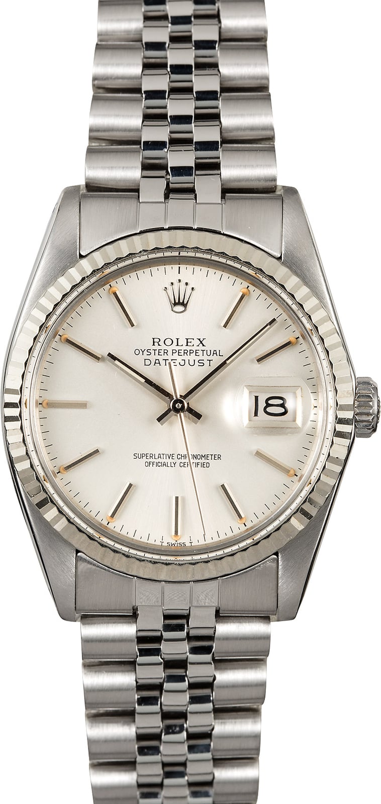 Rolex Datejust 16014 Stainless Steel Jubilee Band