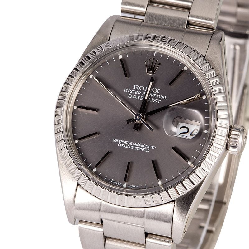 slate dial rolex