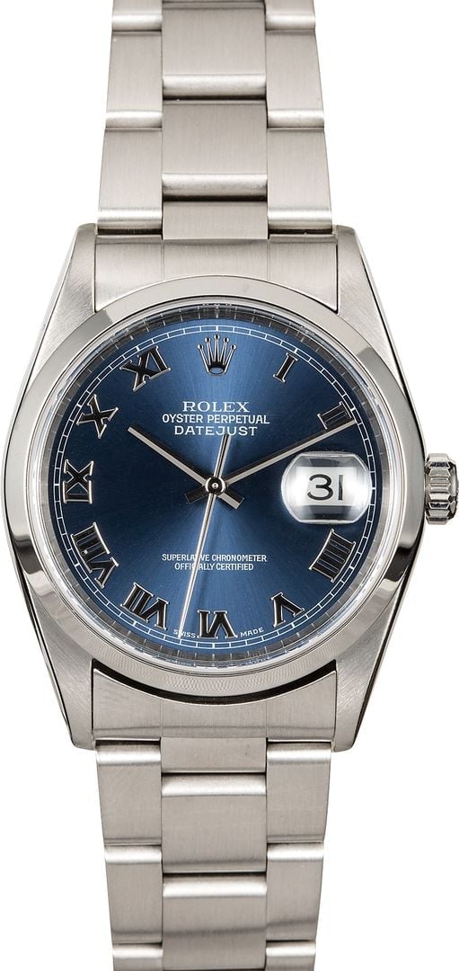 rolex 16200 blue dial