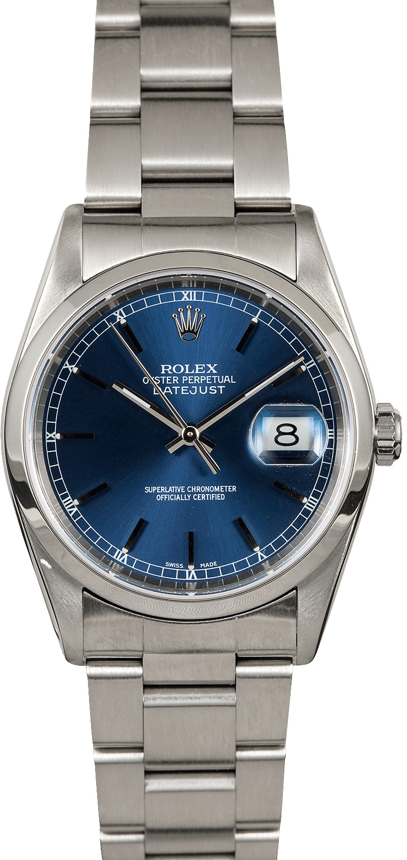 Rolex Datejust 16200 Blue Dial