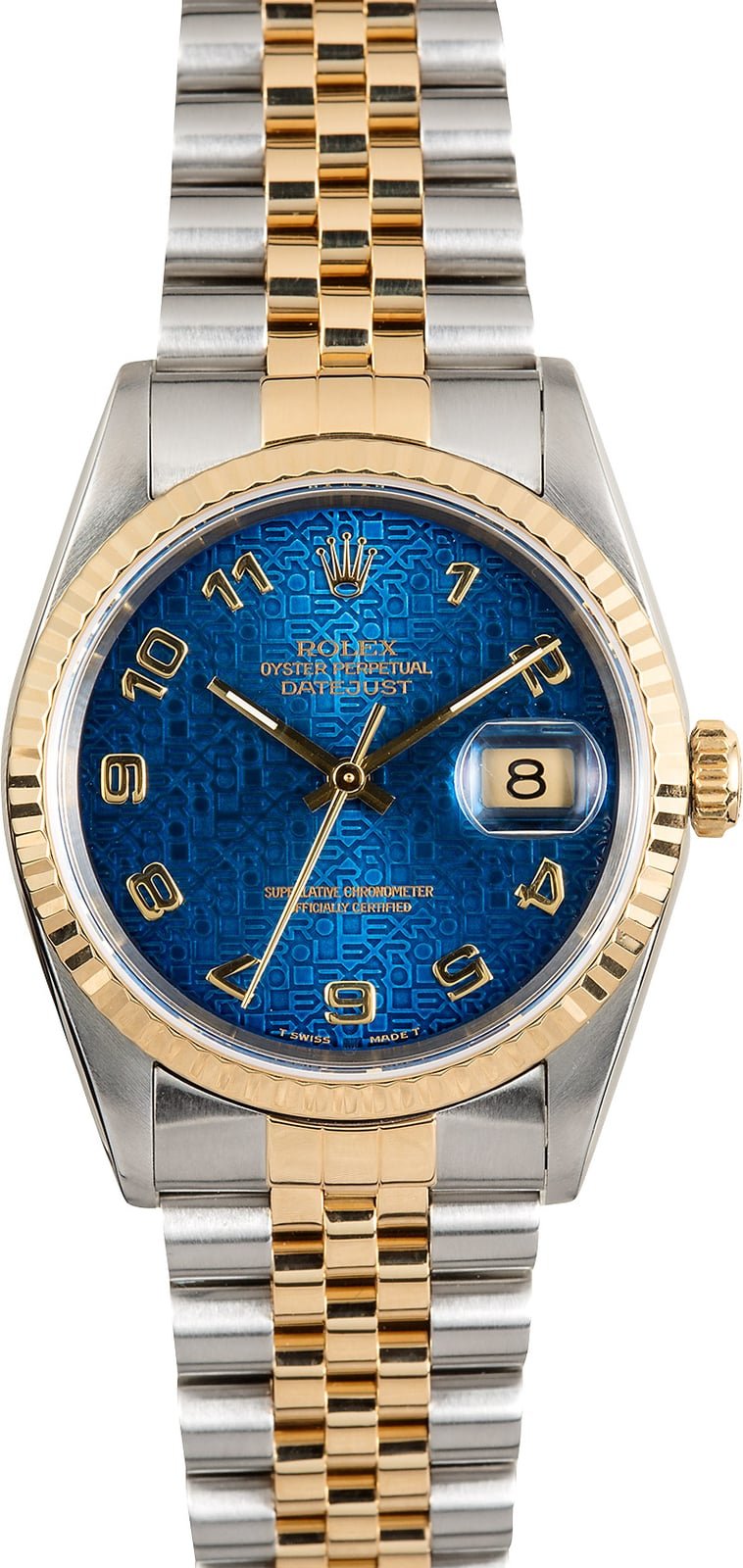 Rolex Datejust 16233 Blue Jubilee Dial