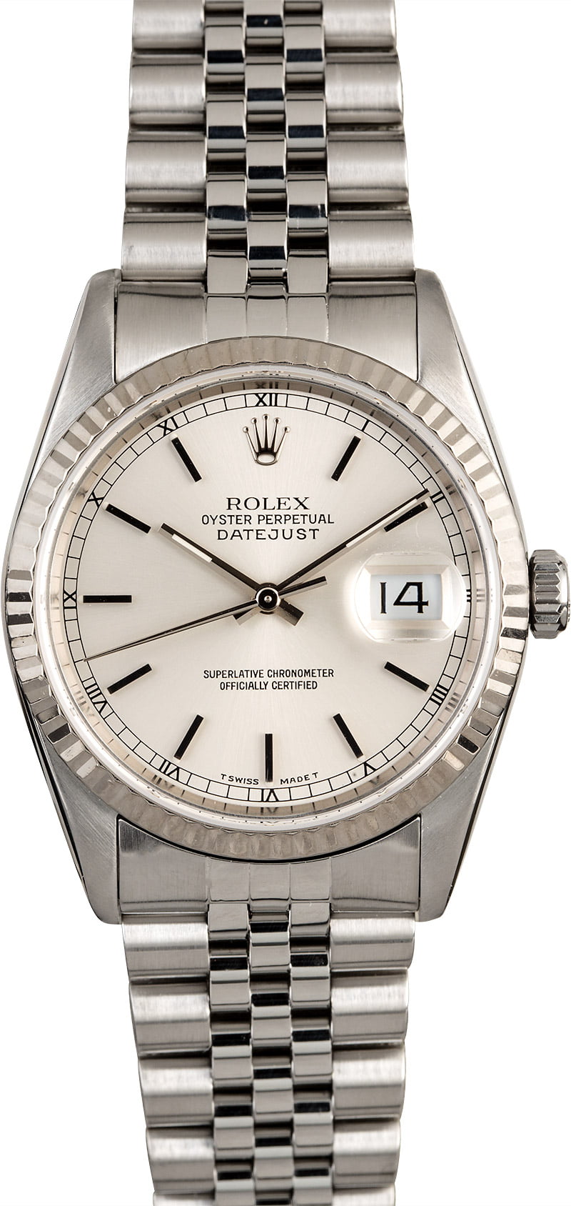 rolex 16234 silver dial