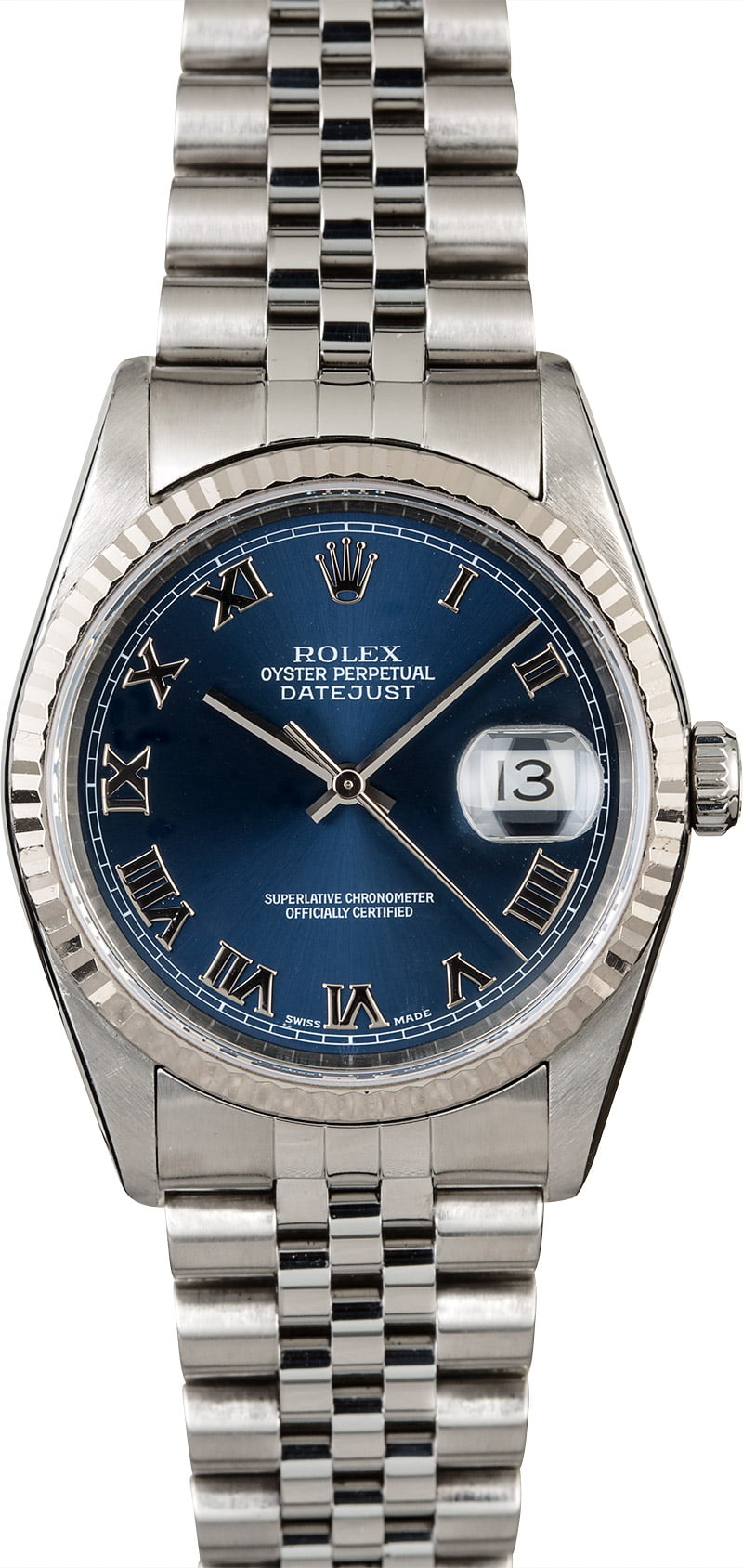 Men's Rolex Oyster Perpetual DateJust Steel 16234