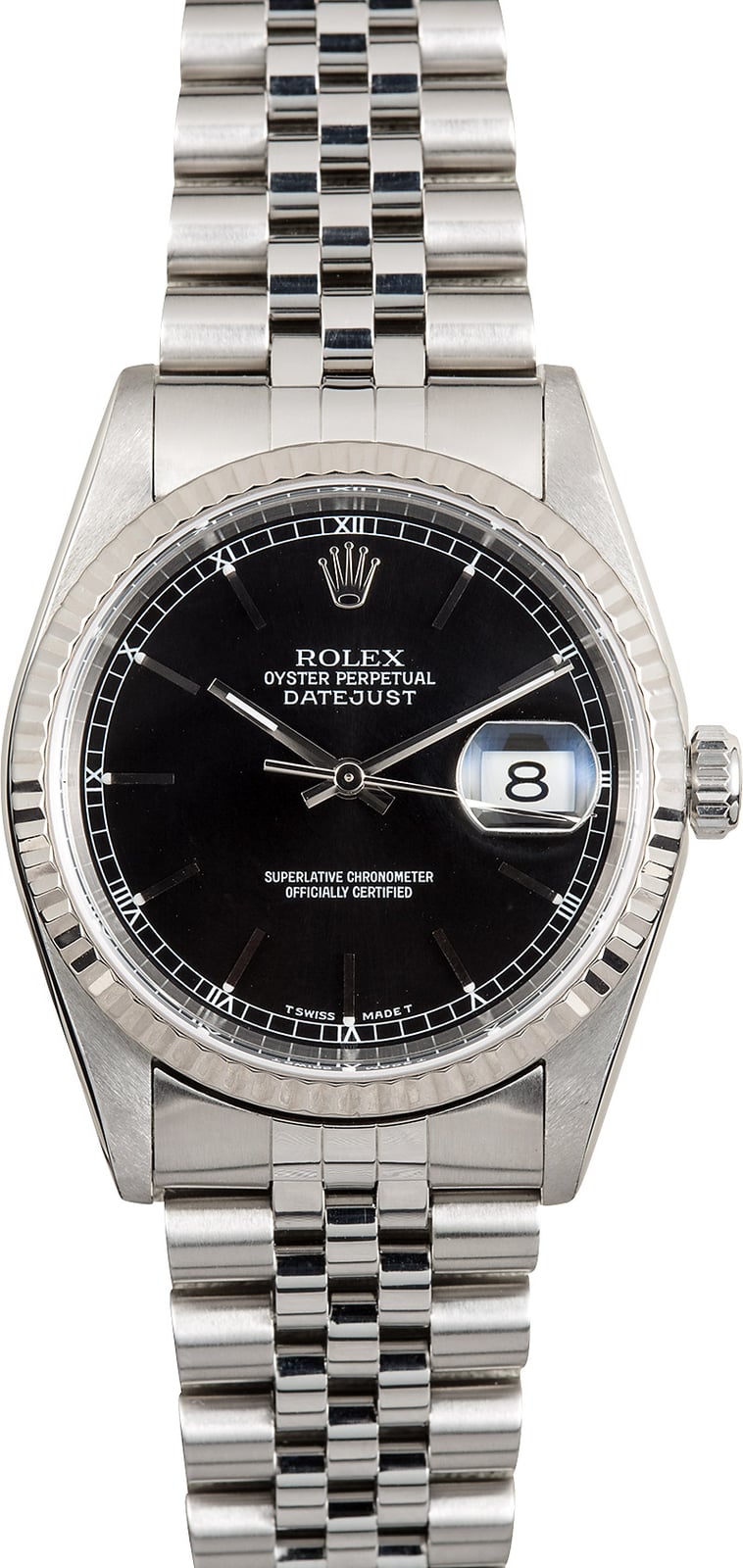 rolex datejust 16234 black dial