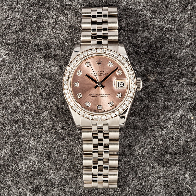 Buy Used Rolex Datejust 178384 | Bob's Watches - Sku: 167646