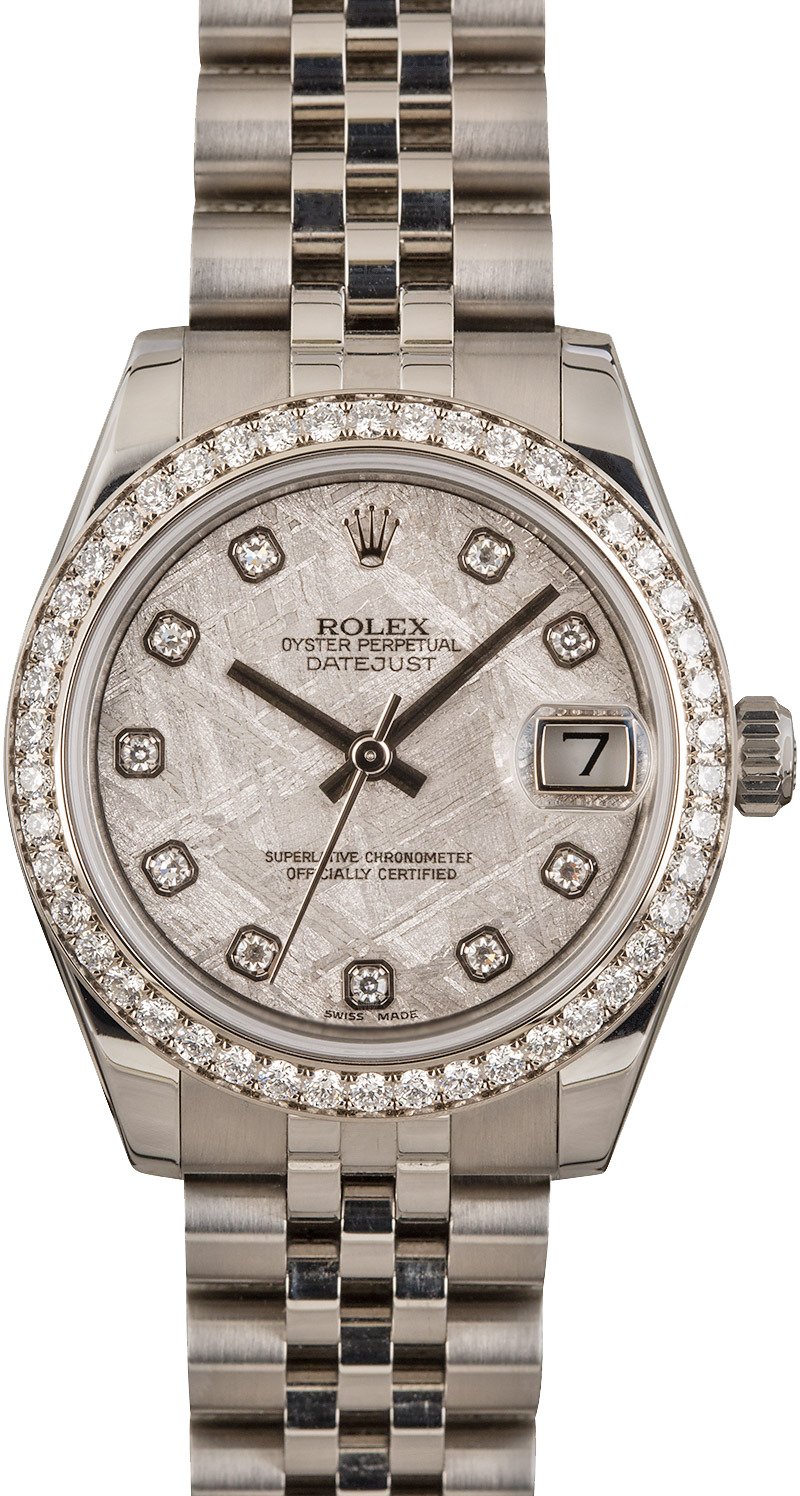 R♡ Buy Used Rolex Ladies Datejust 178384 | Bob's Watches - Sku: 151274