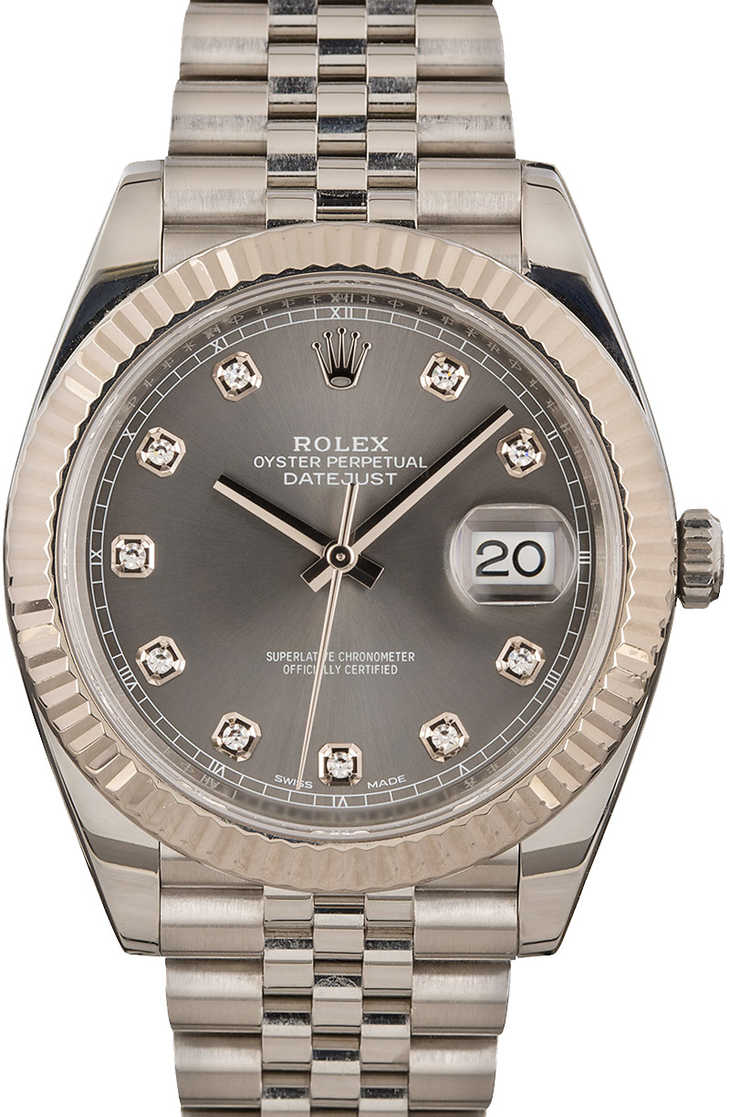 Buy Used Rolex Datejust 41 126334 | Bob 