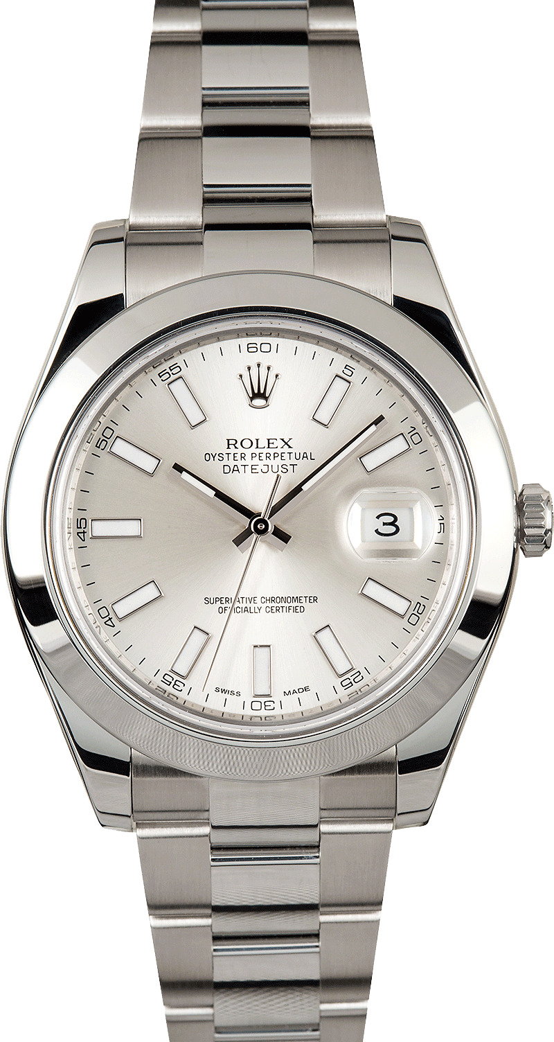 rolex datejust 41mm used