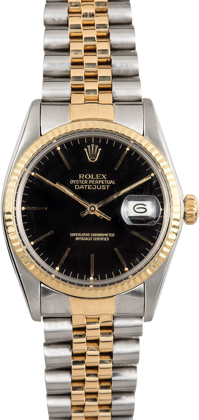 datejust black face