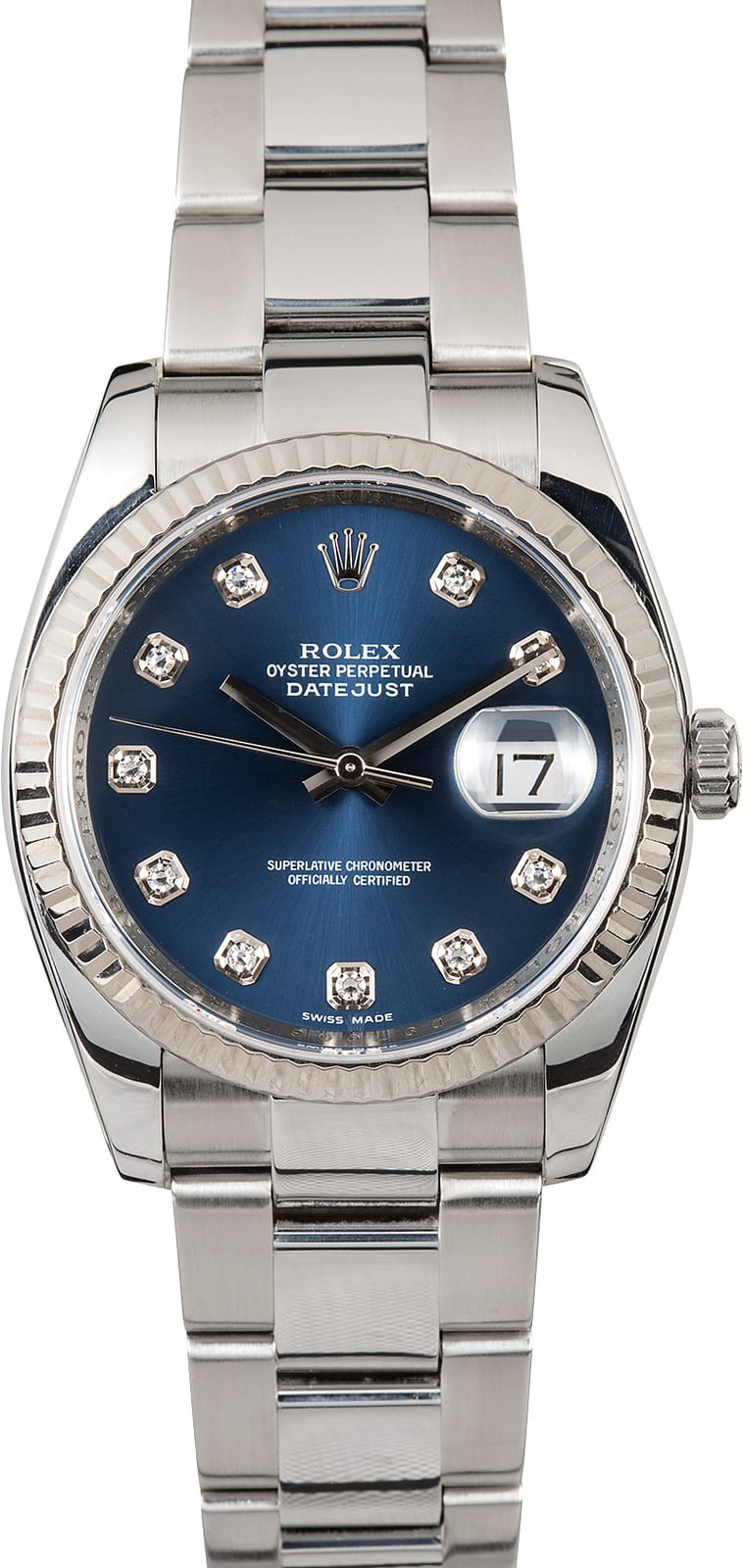 Rolex Datejust Steel 116234 Diamond Dial
