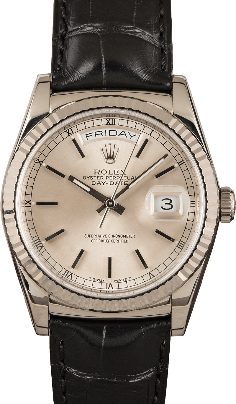 ROLEX ストール　ノベルティ Buy Used Rolex Day-Date 118139 | Bob's Watches - Sku: 138685 x