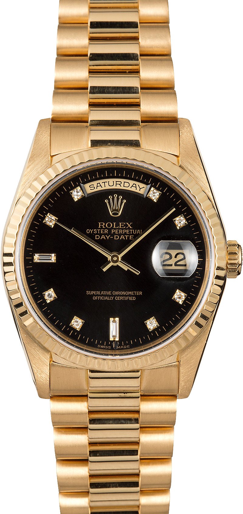 rolex day date president gold price