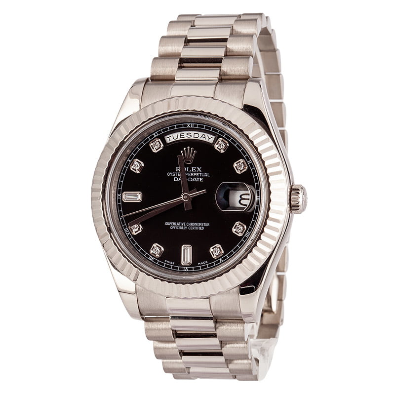 Rolex Day Date White Gold 218239