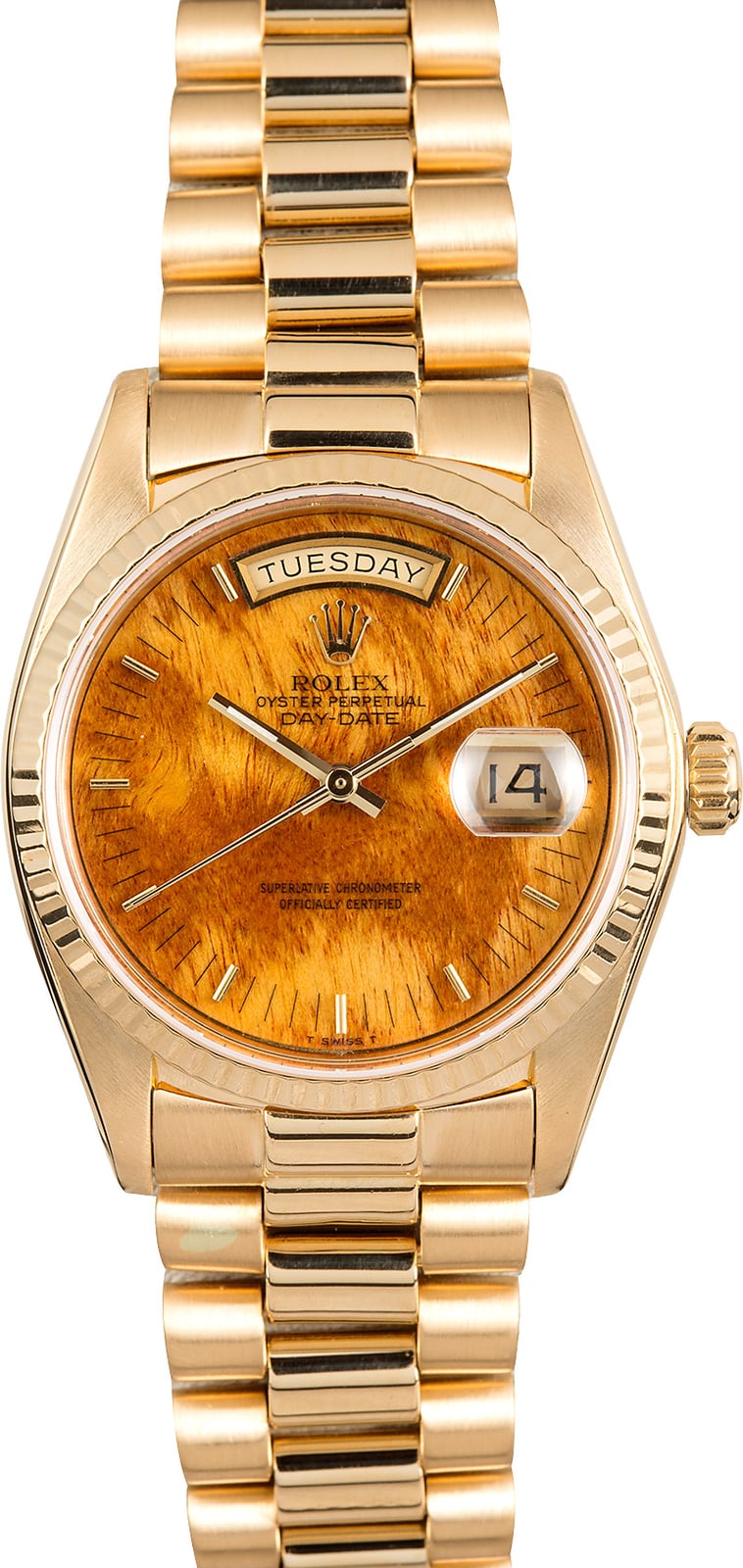 Rolex Day-Date President 18038 Wood Dial