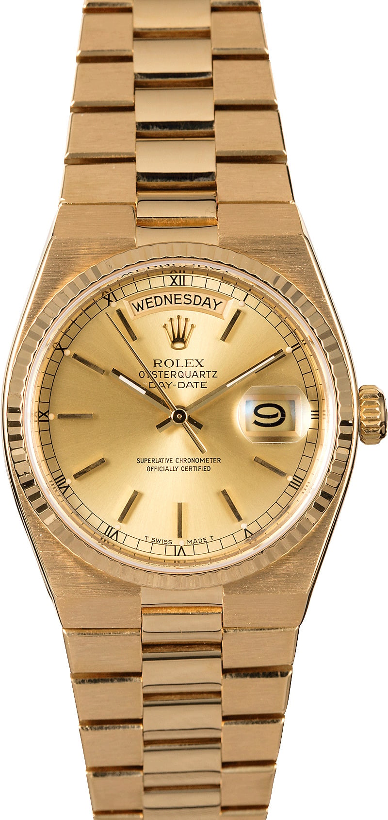 Vintage Rolex Day-Date 19018 Integral Bracelet