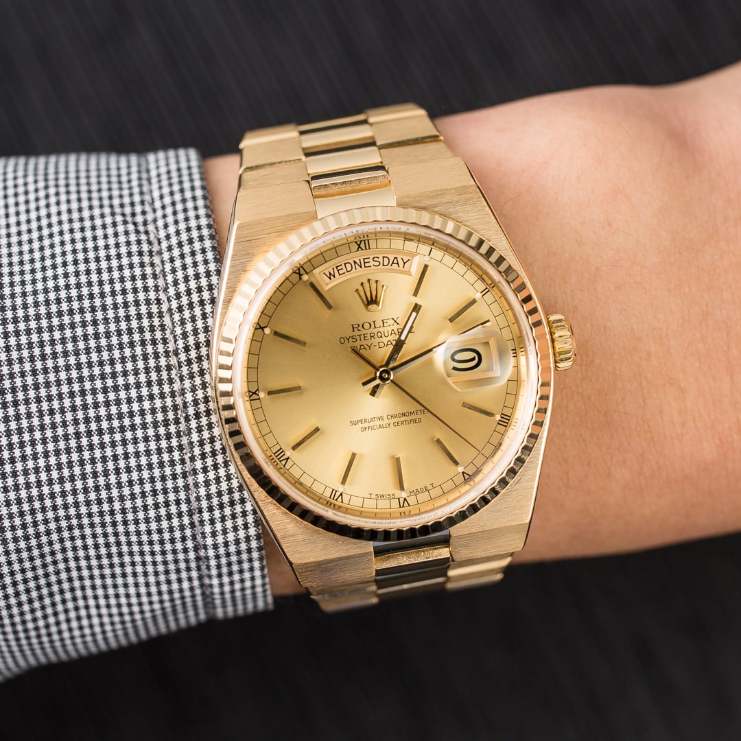 Rolex integrated bracelet discount