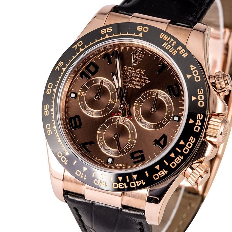 brown dial rolex