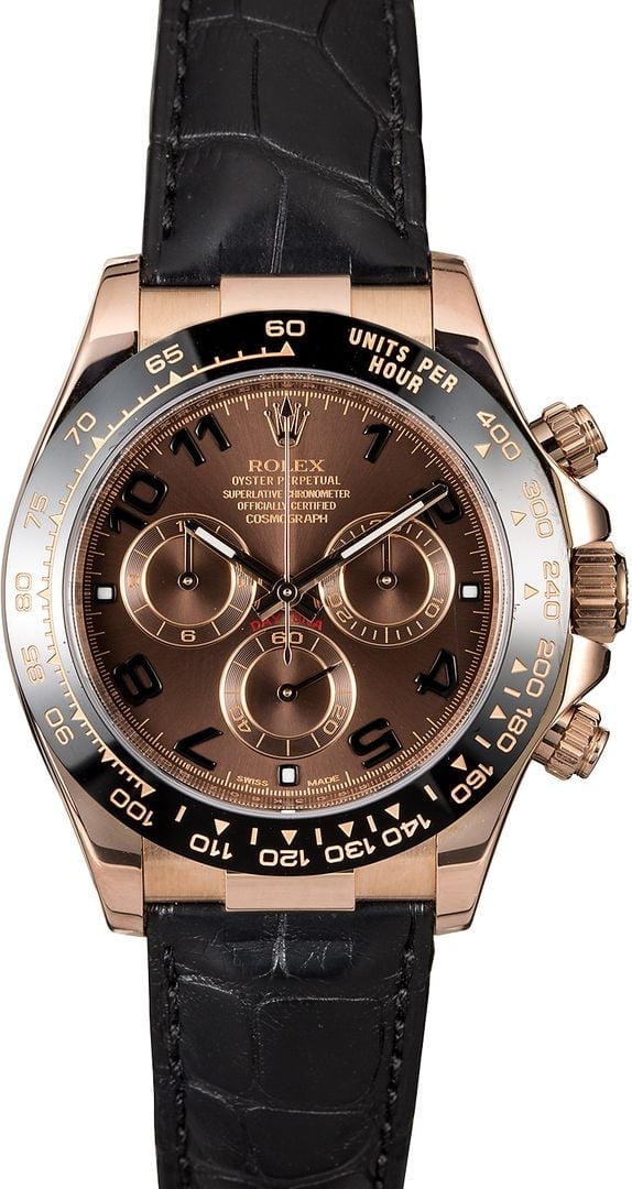 rolex daytona chocolate