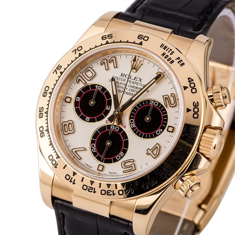 Rolex Daytona Leather Band Save At Bob's Watches