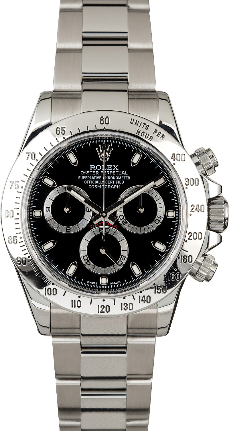 Buy Used Rolex Daytona 116520 | Bob's Watches - Sku: 120450