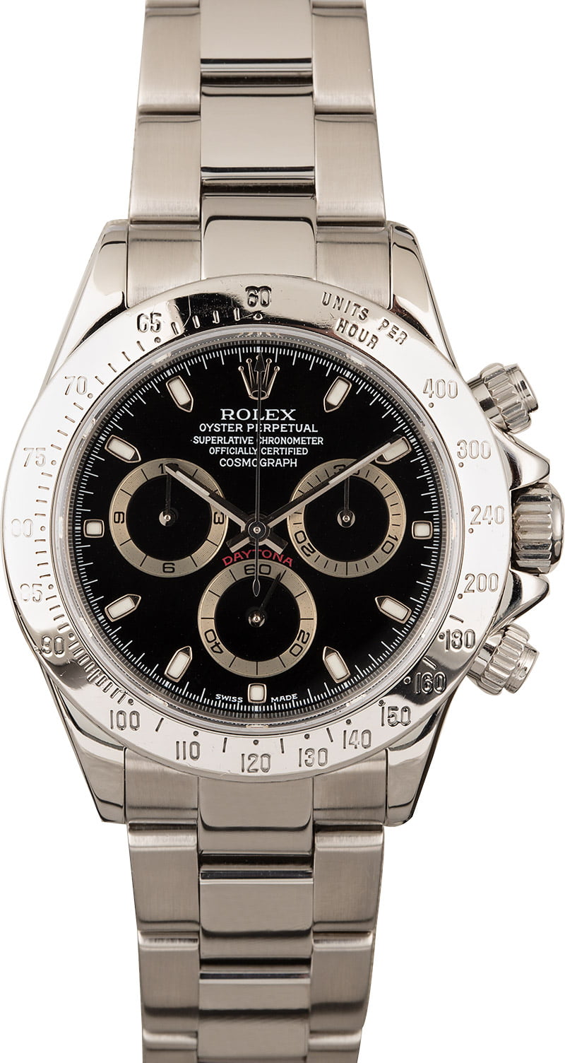 Buy Used Rolex Daytona 116520 | Bob's Watches - Sku: 120883