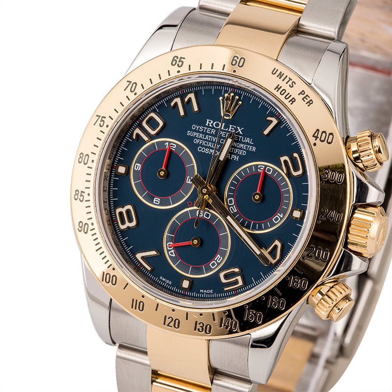 Rolex Daytona Cosmograph 116523 Blue Arabic Dial