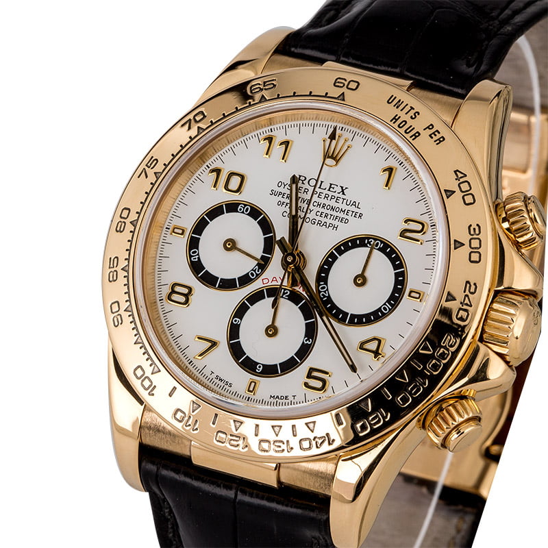 Rolex Daytona 16518 Yellow Gold Case