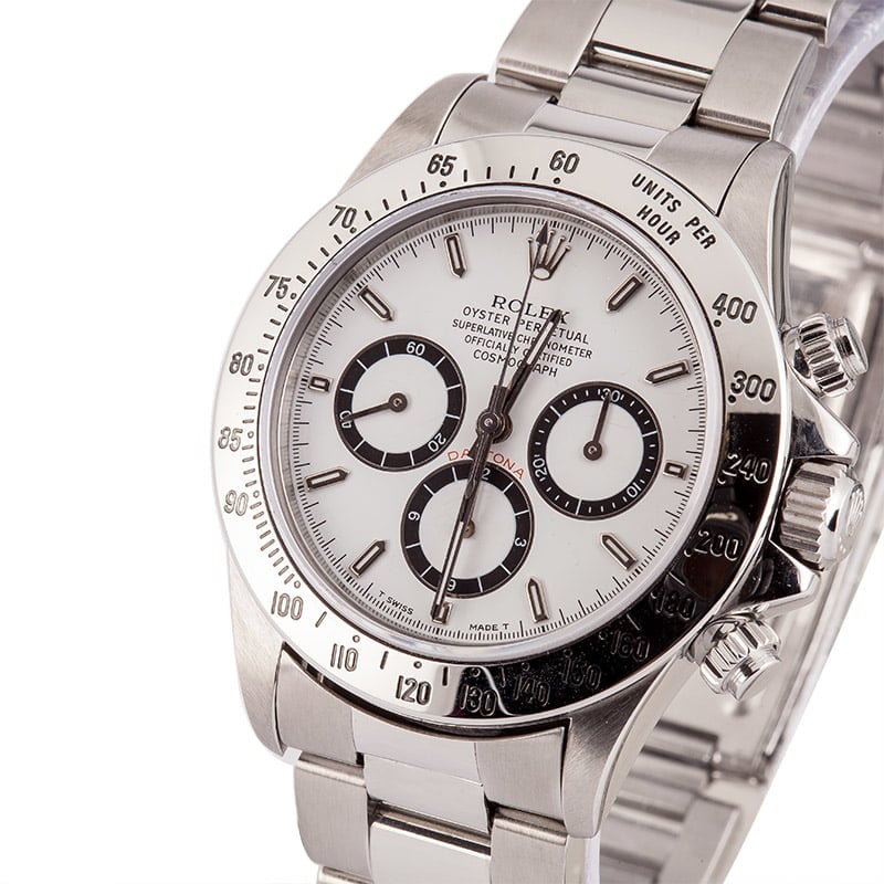 Pre-Owned Rolex Daytona 16520 White Dial Watch T
