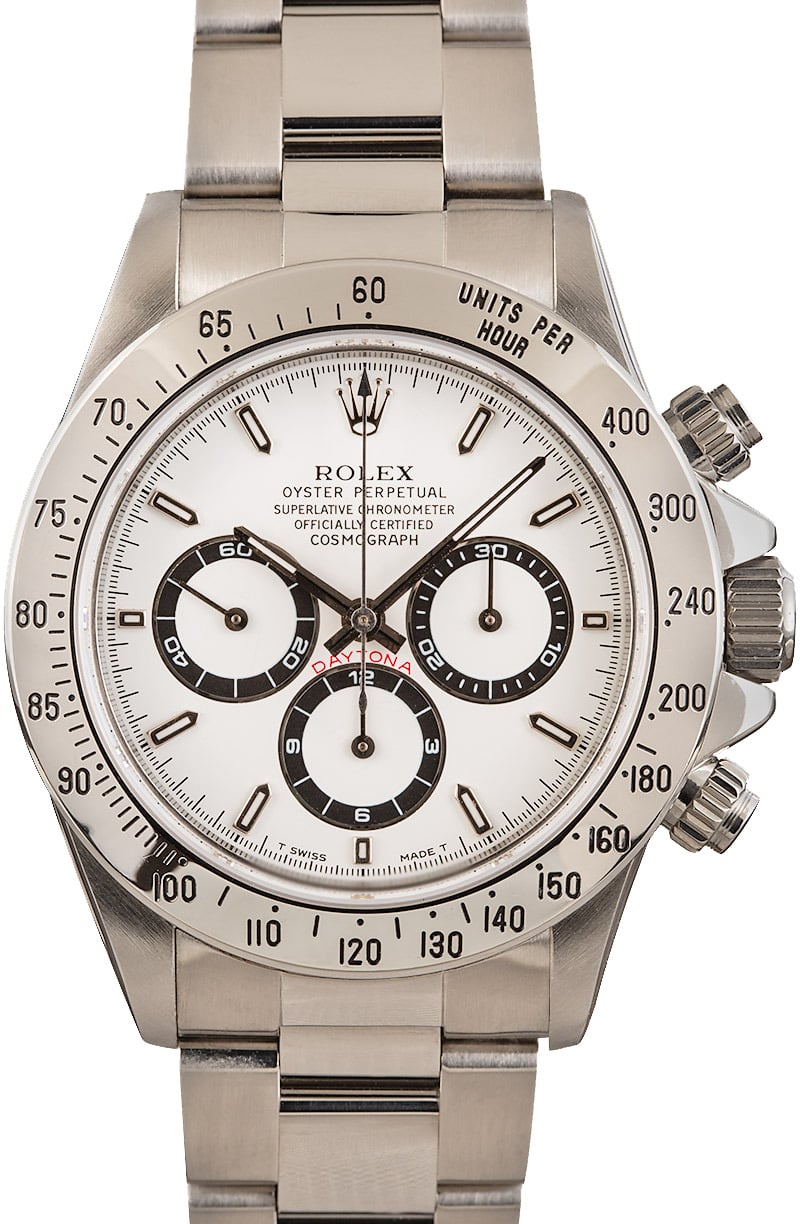 Rolex daytona 16520 white dial best sale