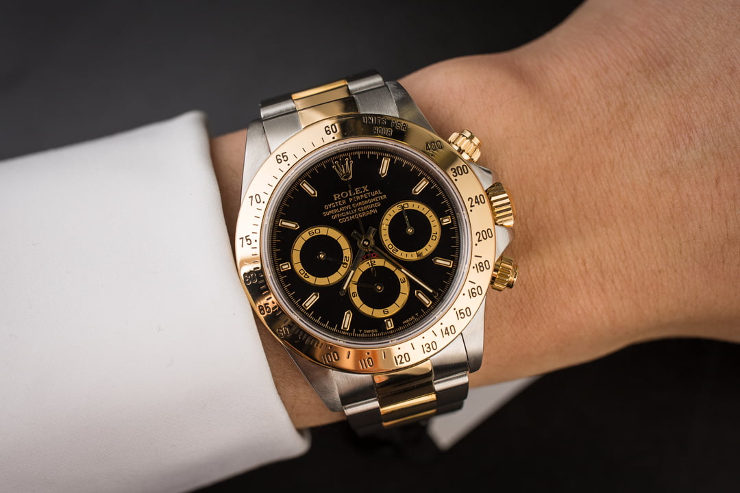 Used Rolex Daytona >> Rolex Daytona Cosmograph 16523 Black Dial Used Rolex Daytona >> Rolex Daytona Cosmograph 16523 Black Dial
