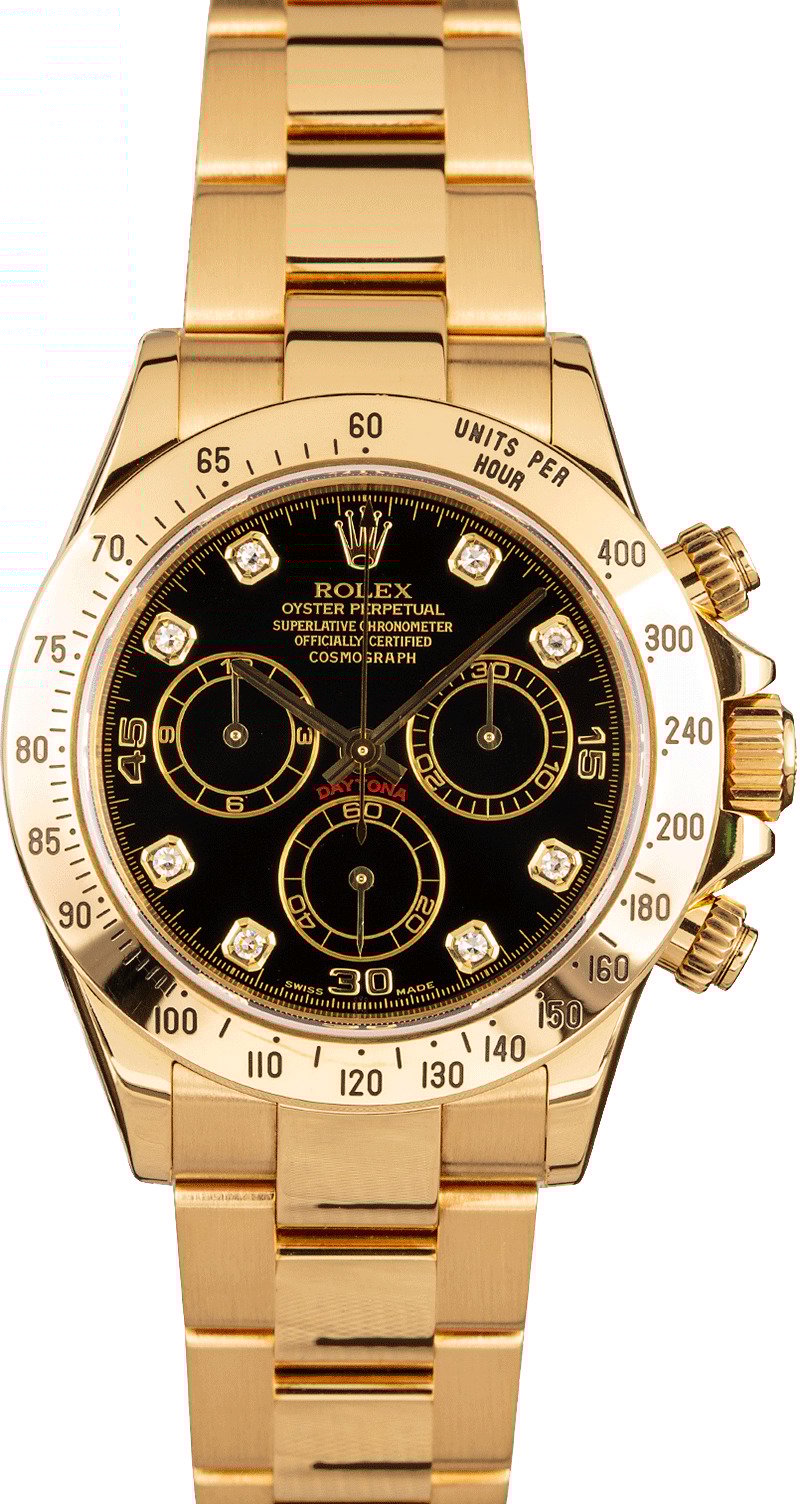 Rolex daytona full gold diamond hotsell
