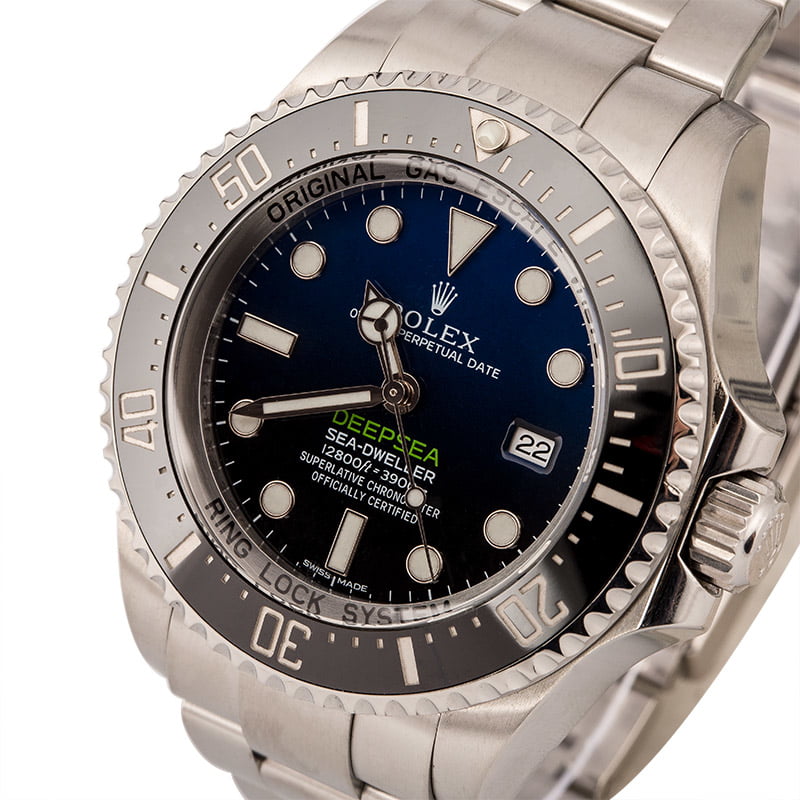 Pre Owned Rolex Sea-Dweller 116660 Deepsea Blue