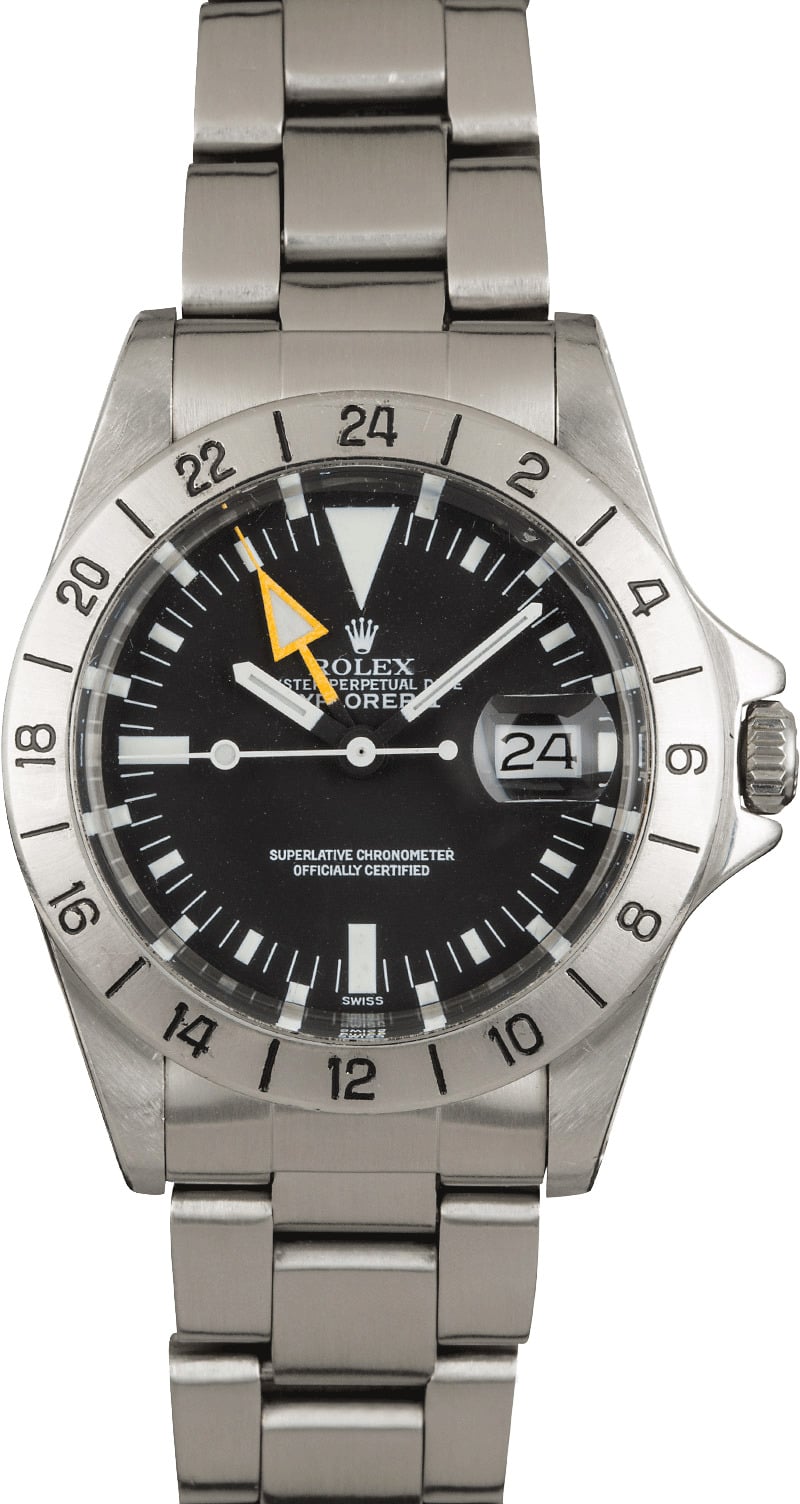 Vintage 1973 Rolex Explorer II 1655 Reference at Bob's Watches