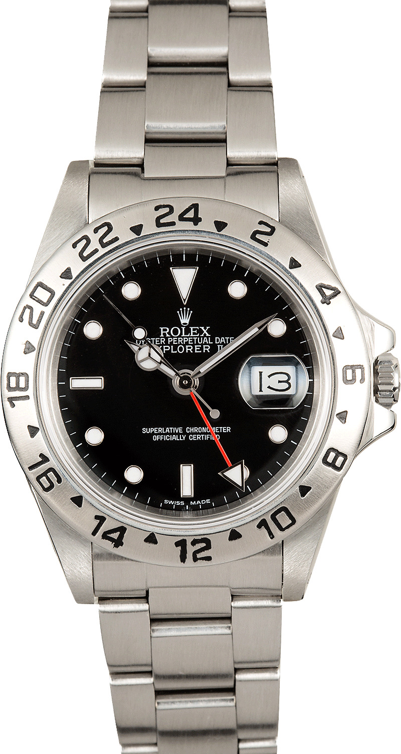 rolex explorer 2 red hand