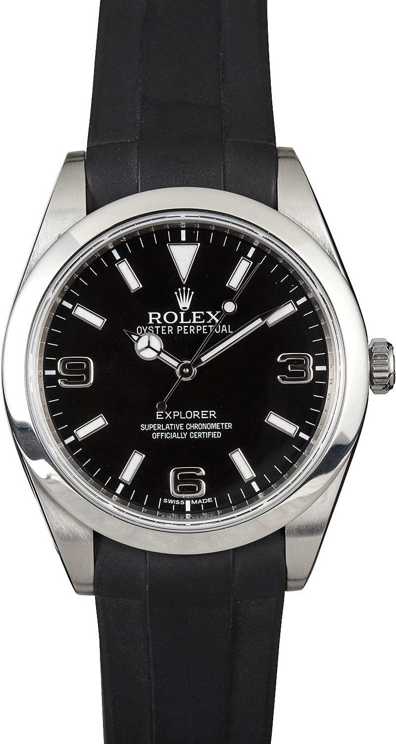 rolex oyster rubber strap