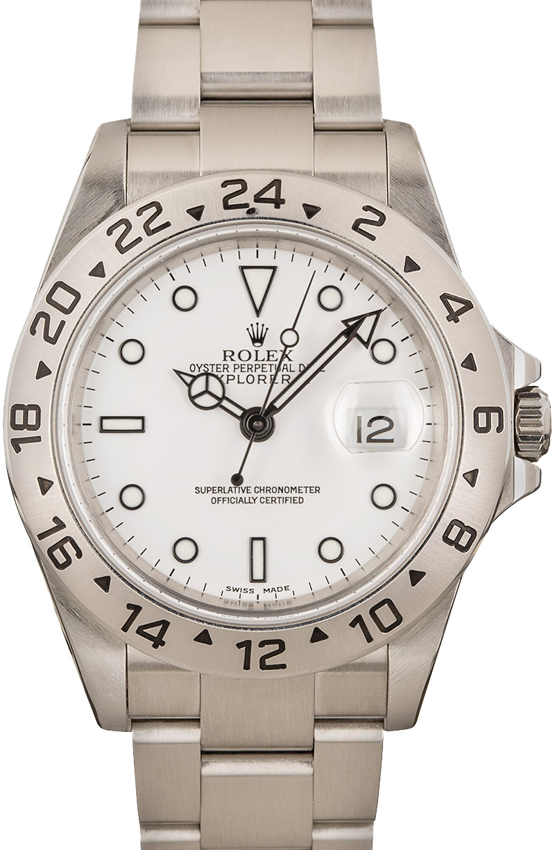 Buy Used Rolex Explorer II 16570 | Bob 