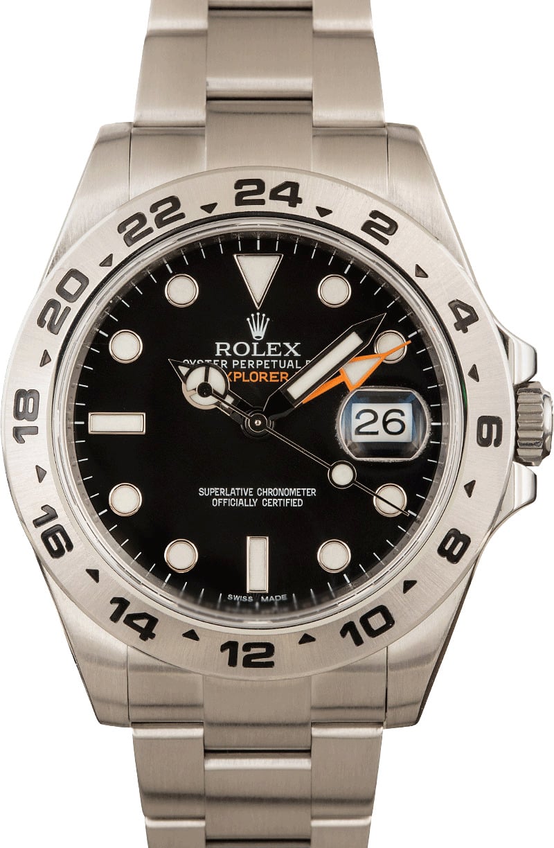 Buy Used Rolex Explorer II 216570 | Bob 